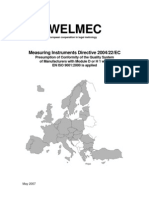 WELMEC 8.6 (Measuring Instruments Directive 200422EC)