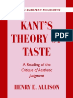 Allison, Henry E. - Kant's Theory of Taste