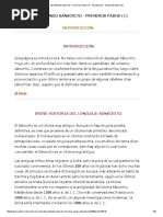 Aprendiendo Sánscrito - Primeros Pasos (1) - Introducción - Sanskrit & Sánscrito