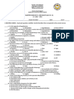 P.E. 1st Quarter Exam