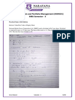 Practical Sums SAPM MBA