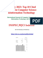 January 2023: Top 10 Cited Articles in Computer Science & Information Technology