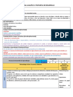 Programa Analítico - Propuesta - Vida Saludable