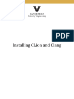 CLion Clang Installation