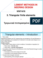 MMY416 Triangular Elements - Plane Solids - English