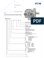 V Series - Single Vane Pumps General Description: Construction