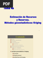 Tema 4b. Cálculo de Reservas Kriging