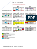 2023-2024 SAES Student Calendar Draft