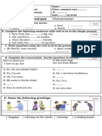 Quiz 2 - Language - Unit 1 Outlook