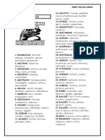 Sinonimos Completo - Vocabulario