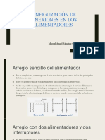 Configuración de Conexiones en Los Alimentadores