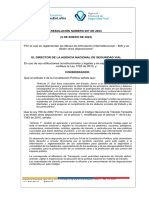 Resolución 007 Del 050123 ANSV Reglamenta Las MAI Mesas de Articulación Interinstitucional