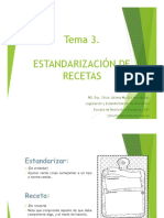 Sjmurher - 1. Estandarización de Recetas