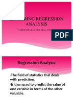 Exploring Regression Analysis