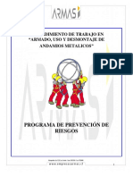 P E 04 Procedimiento Armado, Uso y Desmontaje Andamios. Rev.05