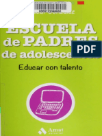 Escuela de Padres de Adolescentes Educar Con Talento