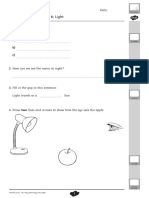 t2 S 912 Y6 Light End of Unit Assessment - Ver - 2