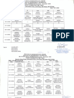 Exam Time Table Nov 19, 2022