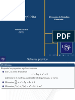 S1 T3.1 Derivada Implicita