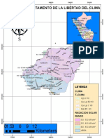 1 Mapa de Peru Del Clima de La Libertad