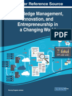 Knowledge Management, Innovation, and Entrepreneurship in A Changing World (Murray E. Jennex)