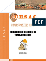 Procedimiento Escrito de Trabajo Seguro