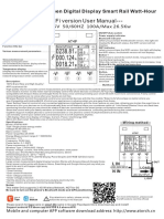 Wifi Version User Manual - : At4P HD Color Screen Digital Display Smart Rail Watt-Hour