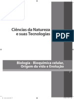 Biologia - Bioquímica Celular, Origem Da Vida e Evolução