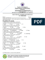 EDITED - ENGLISH Grade 8 1st Periodic Exam