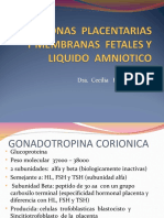 Clase 2-HORMONAS PLACENTARIAS Y MEMBRANAS FETALES Y LIQUIDO AMNIOTICO