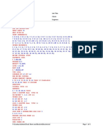 STAAD Input File For Bracket