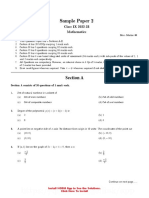 MA Sample Paper 2 Unsolved