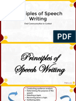 Principles of Speech Writing PDF