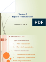 Chapter 2 Types of Communication