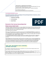 Lecture 9-12 Cost PF MRKT