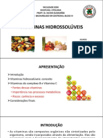 Vitaminas Hidrossolúveis