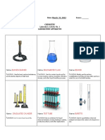 Activity #1 General Chemistry