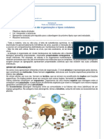 Organização Dos Seres Vivos 4 Bimestre