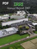 IRRI Annual Report 2007