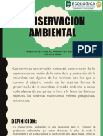 Conservacion Ambiental