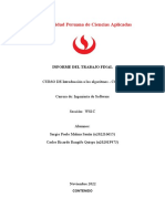 Informe Del Trabajo Final - WS1C