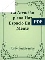 Mindfulness - Atención Plena Haz Espacio en Tu Mente