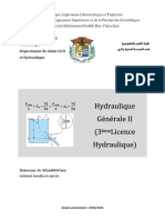 Cours Hydraulique Générale 2