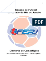 Regulamento Geral Das Competições FERJ 2022