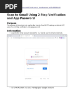 Scan To Gmail Using 2 Step Verification and App Password