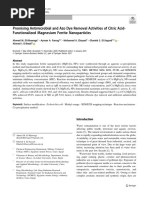 Promising Antimicrobial and Azo Dye Removal Activities of Citric AcidFunctionalized Magnesium Ferrite Nanoparticlespdf