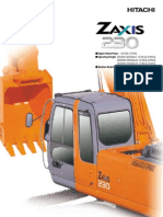 Standard Equipment: Engine Upperstructure Zaxis240H / Zaxis240Lch (Heavy-Duty Version)