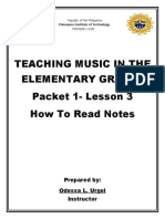 Topic 3 Reading of Notes Packet 1 For Lesson 2