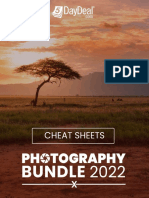 Photography Bundle 2022 Cheat Sheets