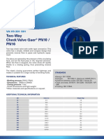 GAER Double Disc Check Valve Eng